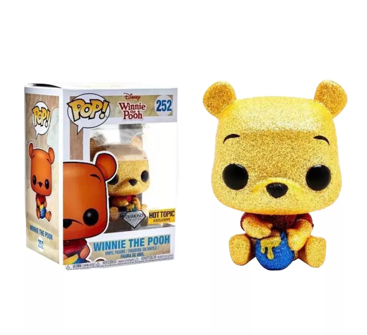 Disney - Winnie The Pooh 252 - Vinyl Figure Special Edition Diamond Collection