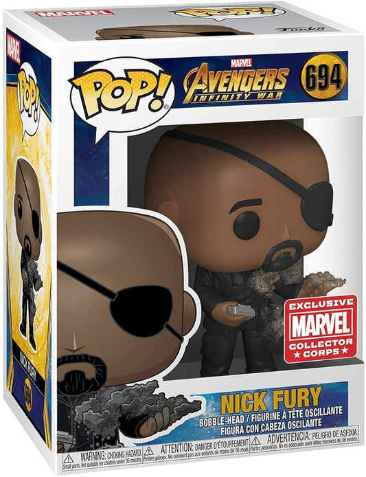 Marvel - Avengers Infinity War Nick Fury 694 - Exclusive Marvel Collector Corps