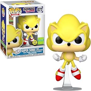 Games - Sonic The Hedgehog Super Sonic (First Appearance) 877 - Vinyl FIgure Limited Edition Glow in the Dark