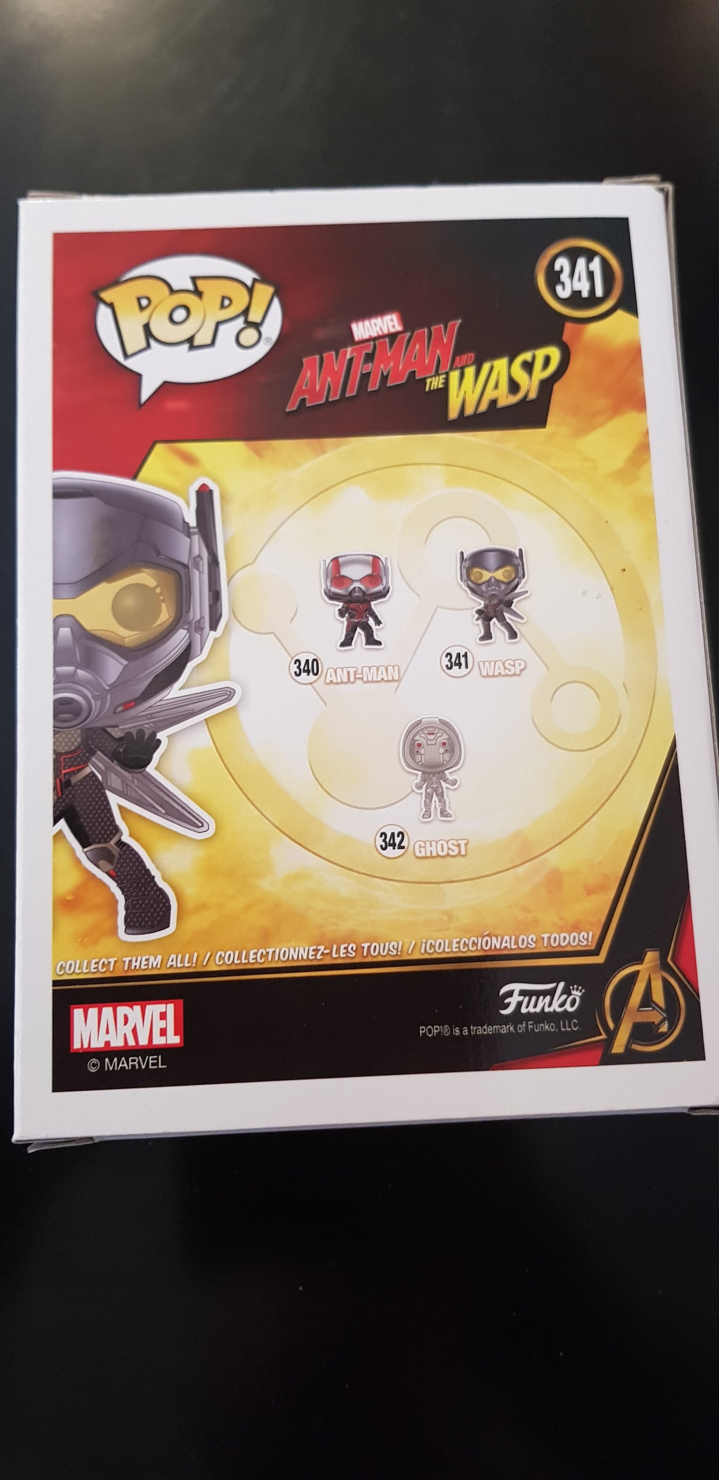 WASP-ANTMAN AND THE WASP-MARVEL-FUNKO-PRELOVED