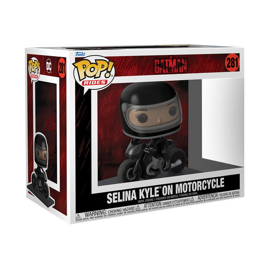 *Reduced to clear* SELINA KYLE ON MOTORCYCLE - THE BATMAN - 281